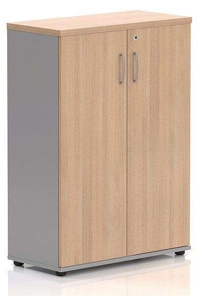 Stredná skriňa Visio LUX 80 x 38,5 x 113 cm, dub