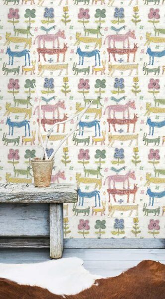 MINDTHEGAP Stacked Animals - tapeta