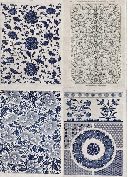 MINDTHEGAP Chinese Patterns - tapeta