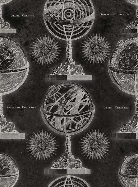 MINDTHEGAP Armillary Anthracite - tapeta