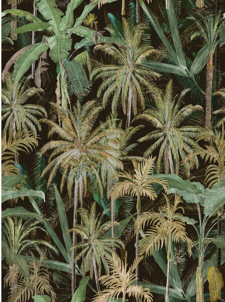 MINDTHEGAP The Jungle Anthracite - tapeta
