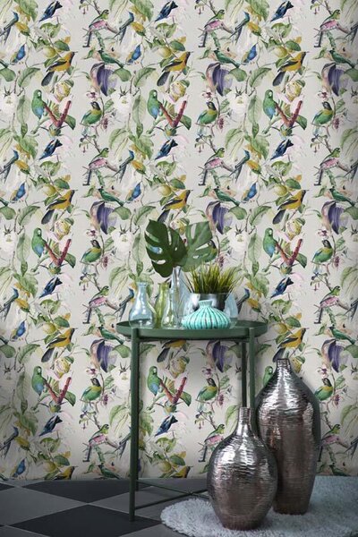 MINDTHEGAP Tropical Birds - tapeta
