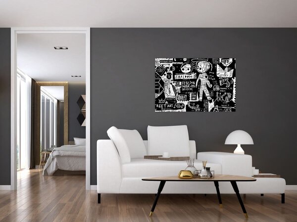 Obraz - Graffiti (90x60 cm)