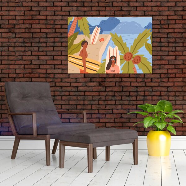 Obraz - Enjoy your life (90x60 cm)