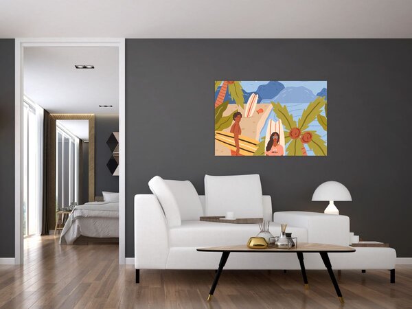 Obraz - Enjoy your life (90x60 cm)