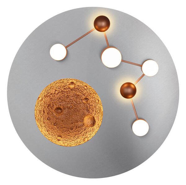 STROPNÉ LED SVIETIDLO, 50/50/10 cm - Interiérové svietidlá