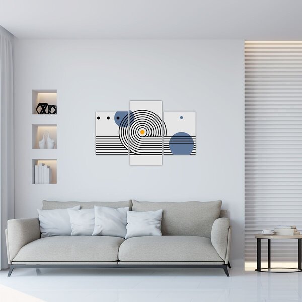 Obraz - Minimalistická abstrakcia N⁰1 (90x60 cm)