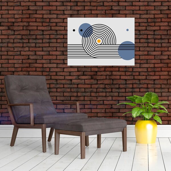 Obraz - Minimalistická abstrakcia N⁰1 (70x50 cm)