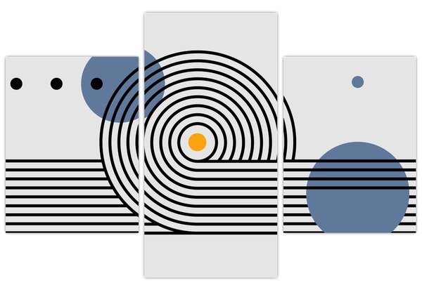 Obraz - Minimalistická abstrakcia N⁰1 (90x60 cm)
