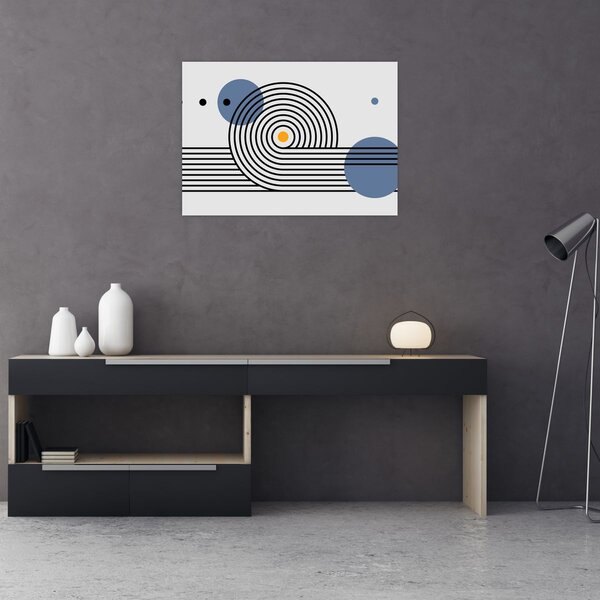 Obraz - Minimalistická abstrakcia N⁰1 (70x50 cm)