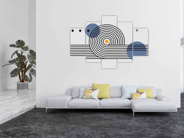 Obraz - Minimalistická abstrakcia N⁰1 (150x105 cm)