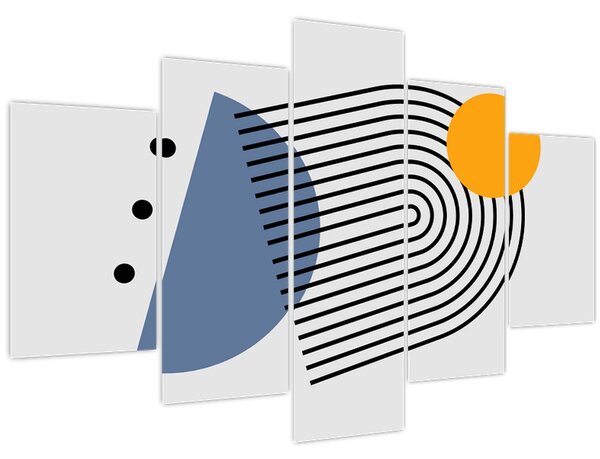 Obraz - Minimalistická abstrakcia N⁰2 (150x105 cm)