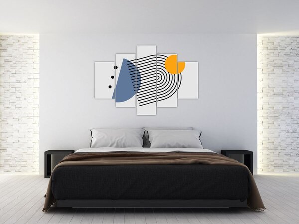 Obraz - Minimalistická abstrakcia N⁰2 (150x105 cm)