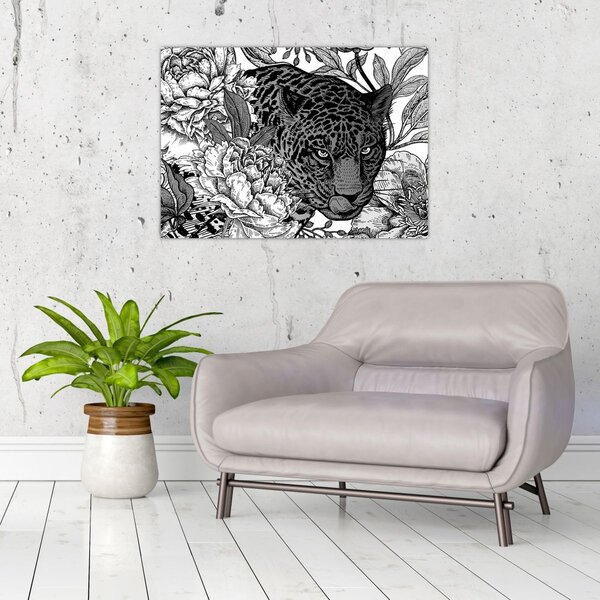 Obraz - Exotická záhrada (70x50 cm)
