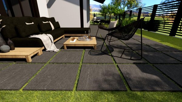 Terra Quarz Antrazit 60x60x2