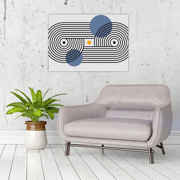 Obraz - Minimalistická abstrakcia N⁰3 (70x50 cm)