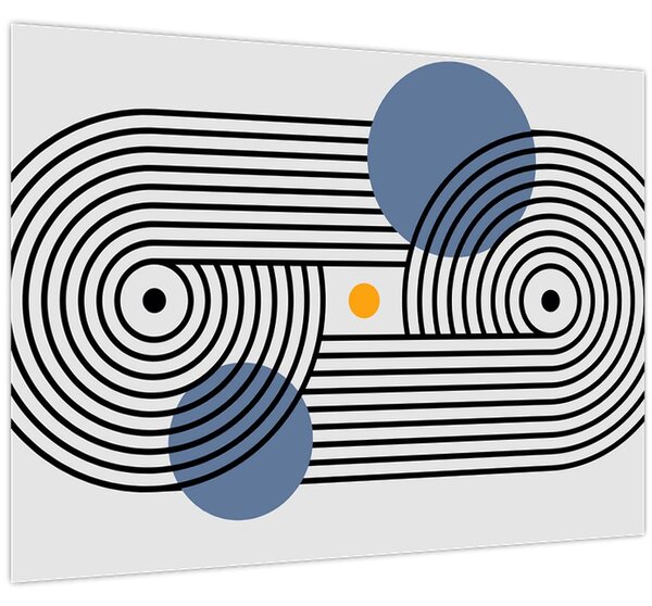 Obraz - Minimalistická abstrakcia N⁰3 (70x50 cm)