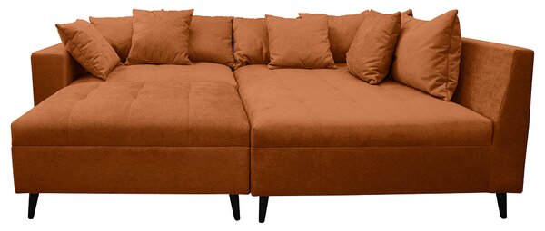 ROHOVÁ SEDAČKA, textil, hrdzavá MID.YOU - Sedačky, Online Only