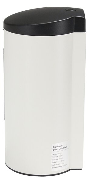Bezdotykový dávkovač tekutého mydla Donner Round 700 ml, matný nerez