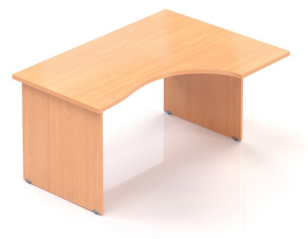 Ergonomický stôl Visio 140 x 100 cm, pravý, buk