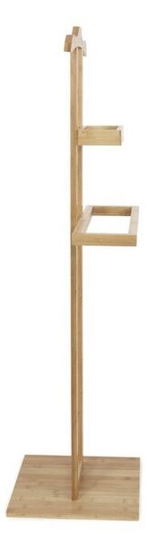 Bambusový stojan na oblečenie Compactor Bamboo, hnedá