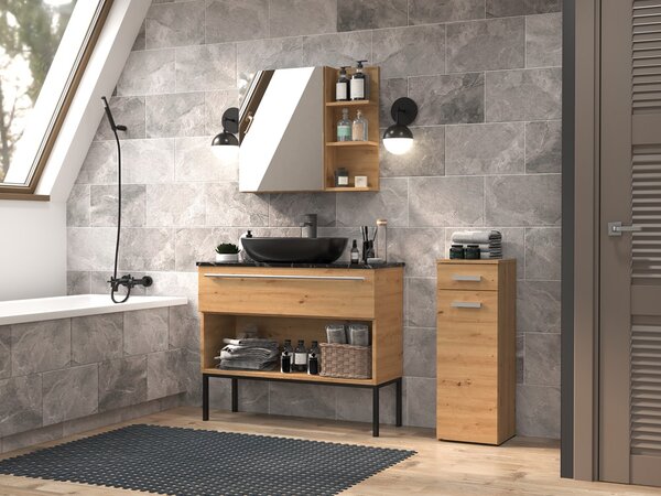 TP Living Kúpeľňová skrinka Nel V DS dub artisan