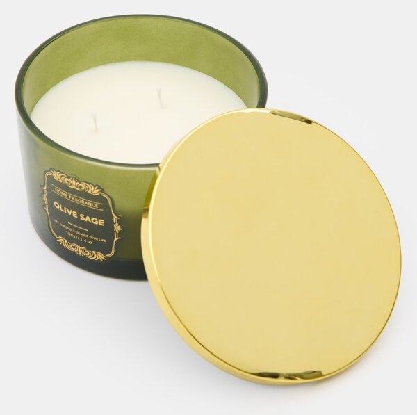 Sinsay - Vonná sviečka Olive Sage - tmavozelená