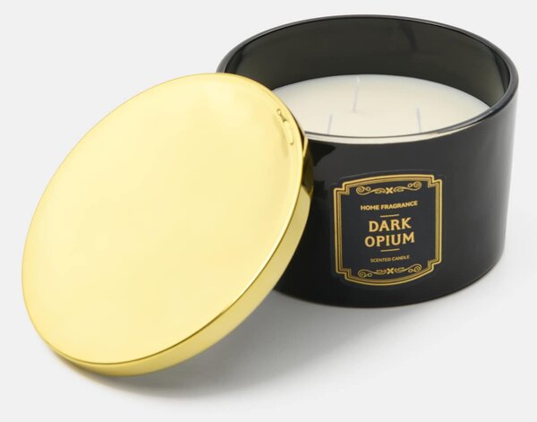 Sinsay - Vonná sviečka Dark Opium - čierna