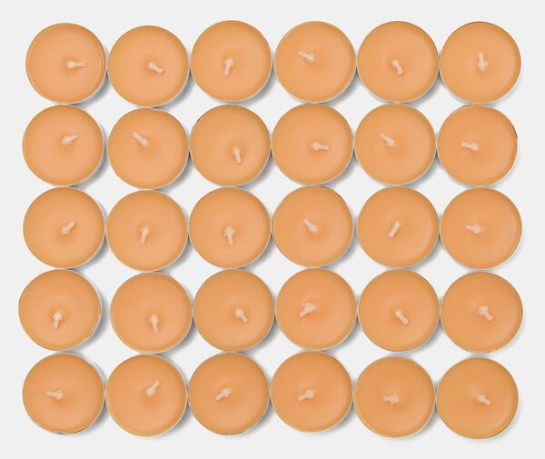 Sinsay - Sada čajových sviečok Winter Orange 30 pack - medená