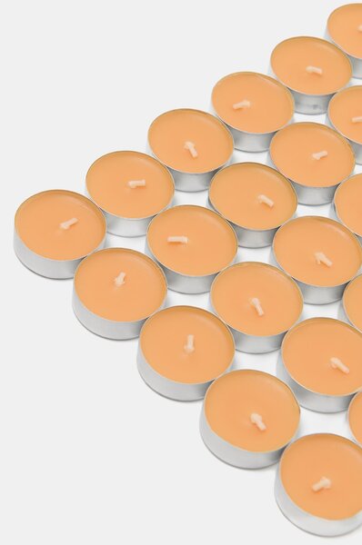 Sinsay - Sada čajových sviečok Winter Orange 30 pack - medená