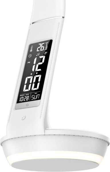 Retlux-LED Stmiev. lampa s bezdr. nab. Qi a displejom LED/6W/230V 3000/4000/6000K