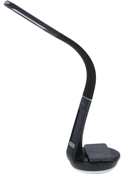 Retlux-LED Stmiev. lampa s bezdr. nab. Qi a displejom LED/6W/230V 3000/4000/6000K