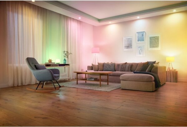 LED RGBW Stmievateľná žiarovka E27/8,5W/230V 3000-6500K Wi-Fi - Reality