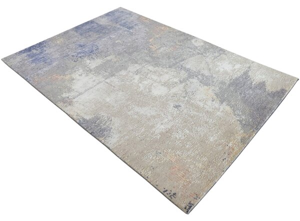 Abstraktný moderný koberec Empire Shine 16 Silver 1,40 x 2,00 m