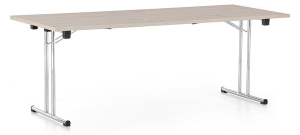 Skladací stôl 200 x 80 cm, dub