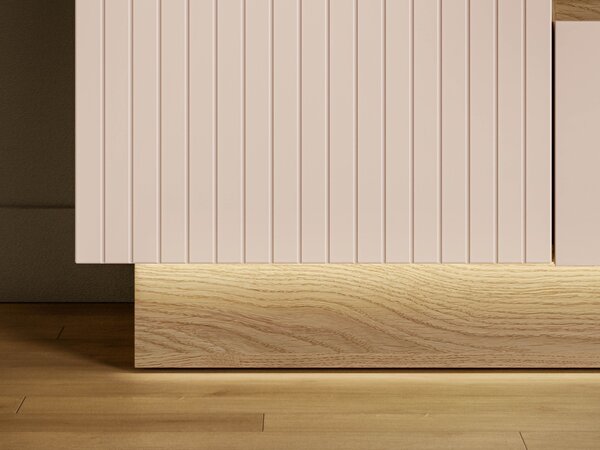 KOMODA AMARIS KAŠMÍR DUB MAVELIE LED 120 cm