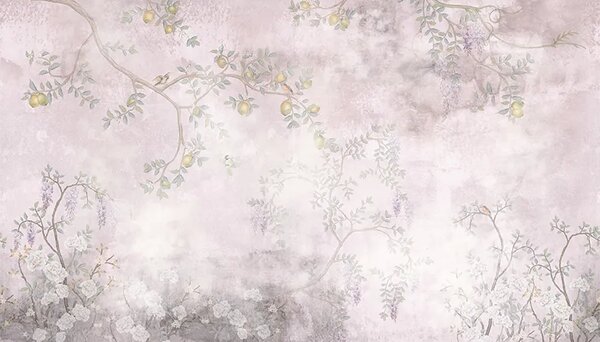 VLADILA Lemon Primrose Lullaby - tapeta