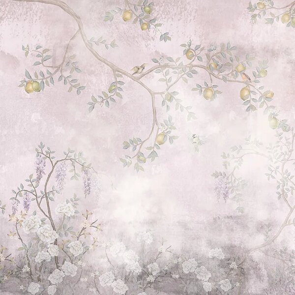 VLADILA Lemon Primrose Lullaby - tapeta