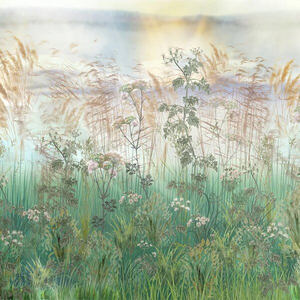 VLADILA Bright Greenery Daylight - tapeta