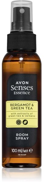 Avon Senses Essence Bergamot & Green Tea osviežovač vzduchu 100 ml