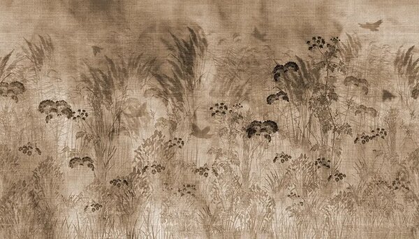 VLADILA Bright Greenery Sepia - tapeta