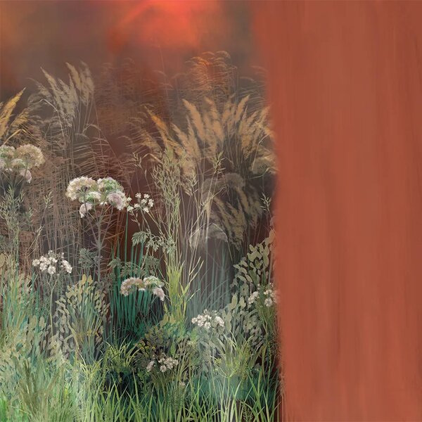 VLADILA Bright Greenery Fade - tapeta