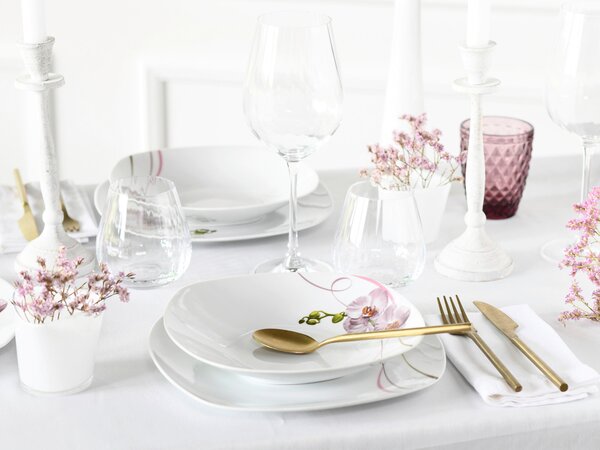 KOMBINOVANÝ SERVIS, 62-dielne, kamenina Creatable - Online Only bytové doplnky, Online Only