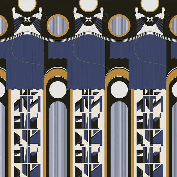 VLADILA Academy Theatre Blue - tapeta