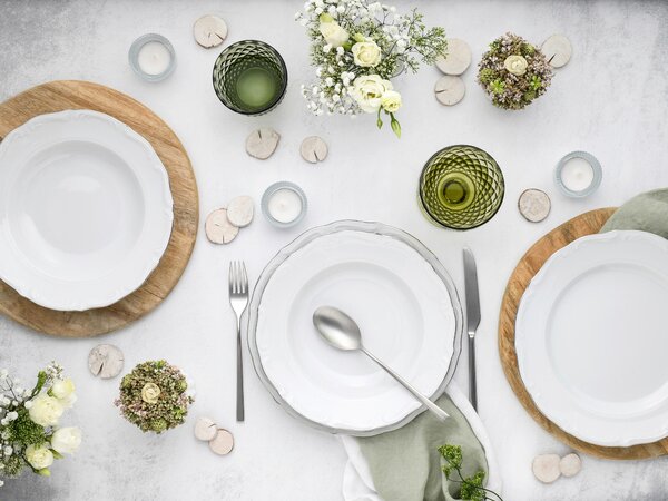 JEDÁLENSKÝ SERVIS, porcelán Creatable - Online Only bytové doplnky, Online Only