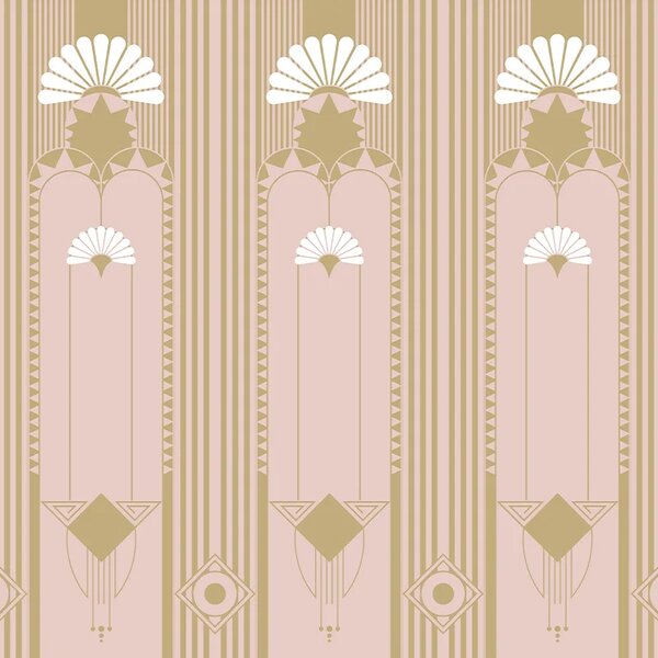 VLADILA The Delano Golden Rose - tapeta