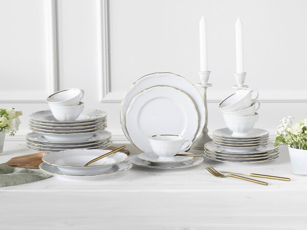 KOMBINOVANÝ SERVIS, 30-dielne, porcelán Creatable - Online Only bytové doplnky, Online Only