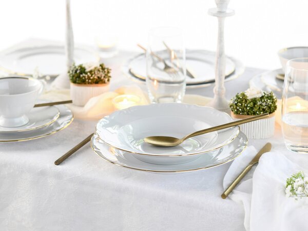 KOMBINOVANÝ SERVIS, 30-dielne, porcelán Creatable - Online Only bytové doplnky, Online Only