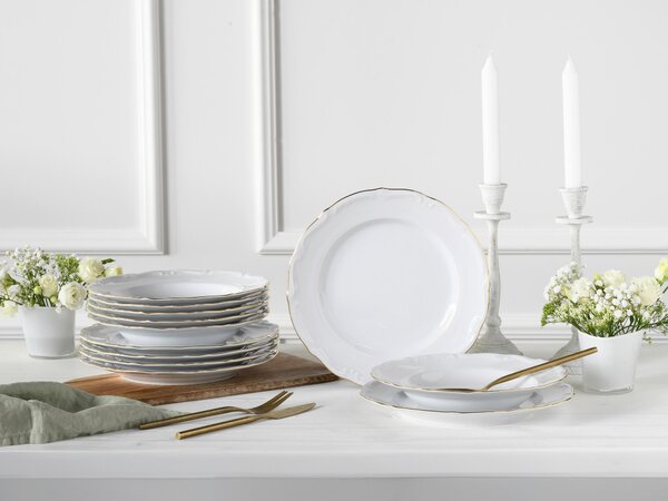 JEDÁLENSKÝ SERVIS, porcelán Creatable - Online Only bytové doplnky, Online Only