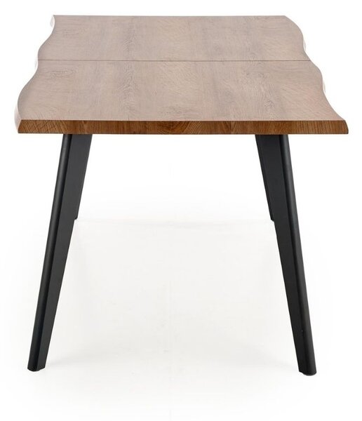 Jedálenský stôl Dickson 150 cm, dub / čierna
